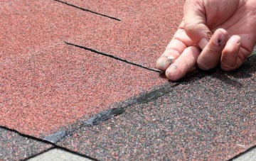 Poling asphalt roof repairs